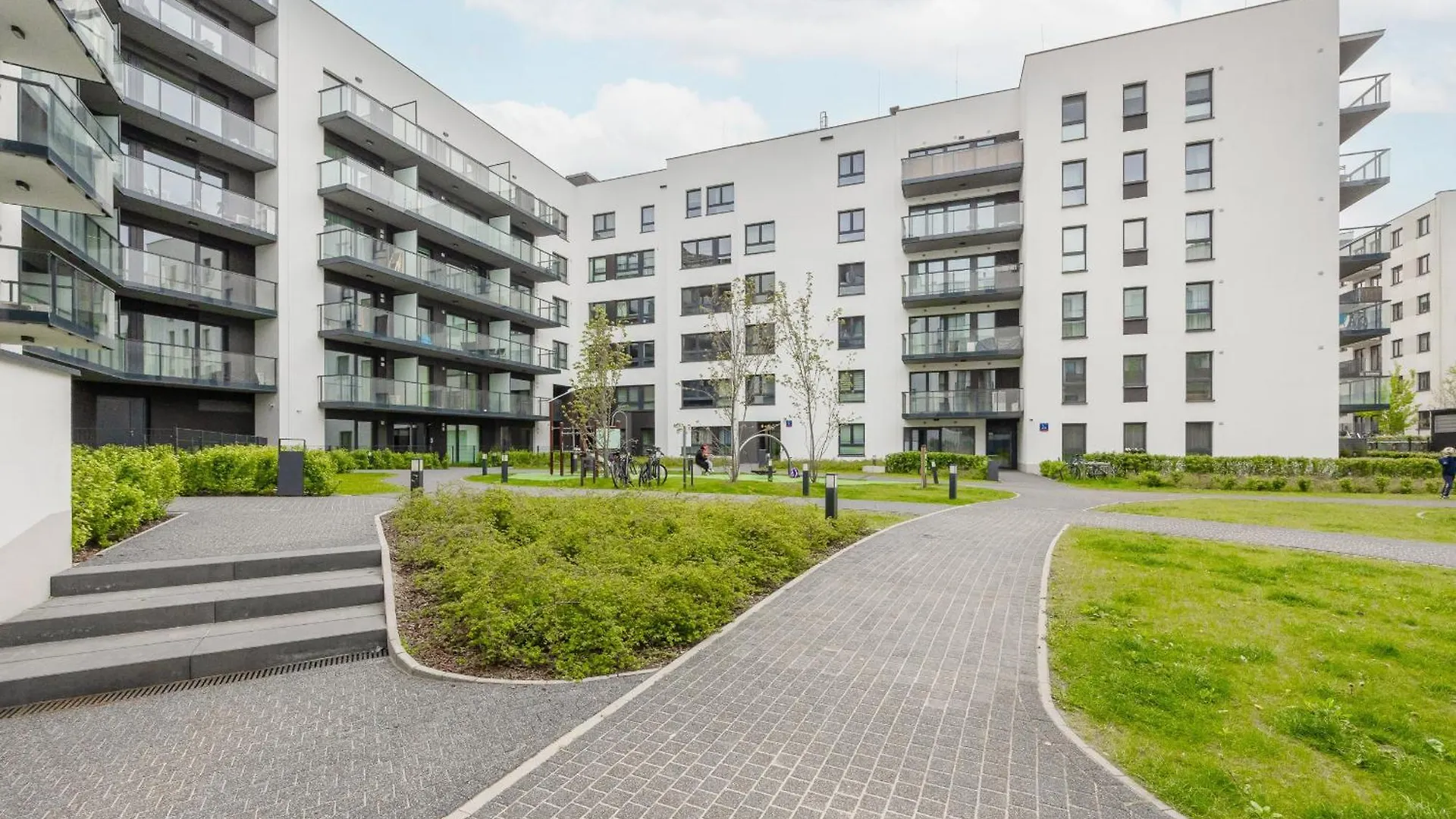 شقة Przytulny Apartament Z Parkingiem I Tarasem W Warszawie By Rent Like Home وارسو بولندا